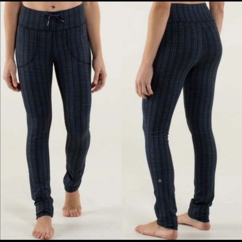 Lululemon Skinny Will Zig Zag Leggings